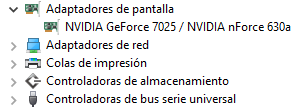 Nvidia Geforce 7025 Nvidia Nforce 630a   Windows 10 -  11