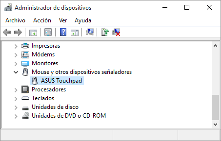 asus touchpad driver for windows 10
