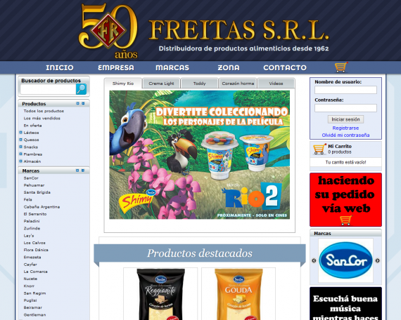 Freitas S.R.L. – Web